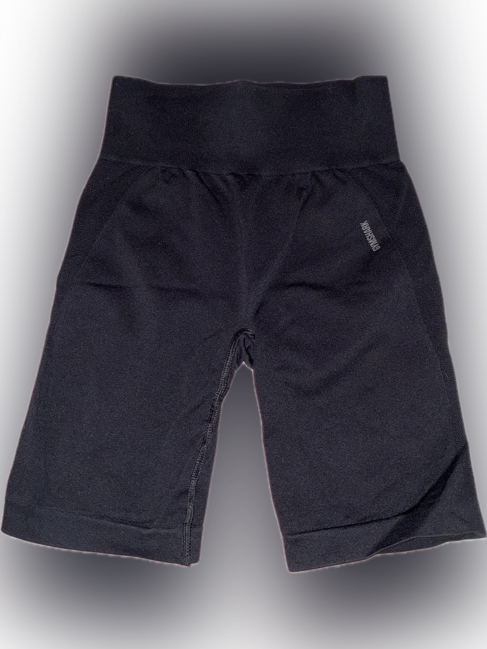 Gymshark Black High-Waist Bike Shorts